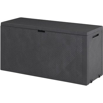 Auflagenbox Emily ¦ grau ¦ Maße (cm): B: 118 H: 57 T: 45.0 Garten Gartenzubehör