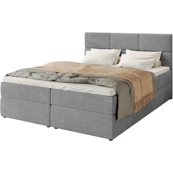 Boxbett mit Stauraum und Topper Boston ¦ grau ¦ Maße (cm): B: 160 H: 102 Betten