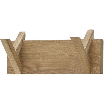 Garderobenleiste Mörlen ¦ holzfarben ¦ Massivholz ¦ Maße (cm): B: 30 H: 13 T: 12.0 Garderoben &amp; Kleiderstangen