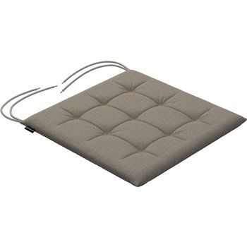 stuhlkissen jonas mit bindeschnur, 40 x 40 x 3,5 cm, living basic (162-47)