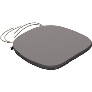 stuhlkissen marcus mit bindeschnur, beige, 40 x 37 x 2,5 cm, bouclé (702-82)