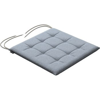 stuhlkissen jonas mit bindeschnur, steingrau, 40 x 40 x 3,5 cm, amsterdam (704-46)