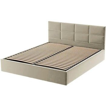 Polsterbett mit Bettkasten Gobi ¦ beige ¦ Maße (cm): B: 149 H: 90 Betten
