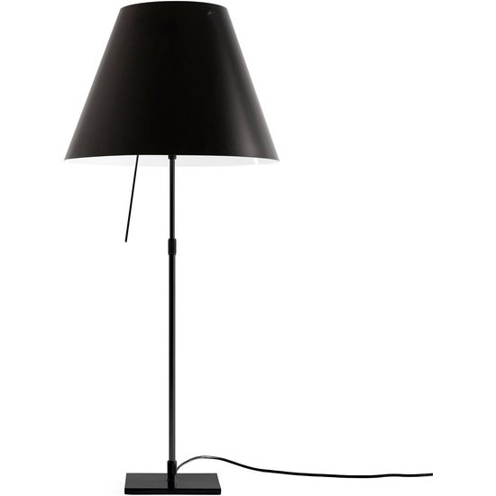 Luceplan Costanza Tischlampe D13 schwarz/schwarz