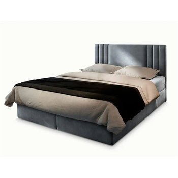 MASSENO Boxbett mit Bettkasten Bres ¦ grau ¦ Maße (cm): B: 180 H: 98 Betten