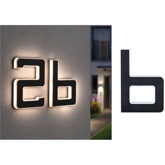 Paulmann LED-Solar-Buchstabe b