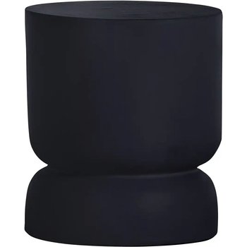 Beistelltisch Glance ¦ schwarz ¦ Maße (cm): H: 46 Ø: 40 Tische Beistelltische