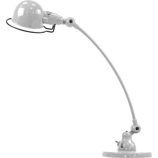 Jieldé Signal SIC400 Tischlampe, Fuß 1 Arm grau