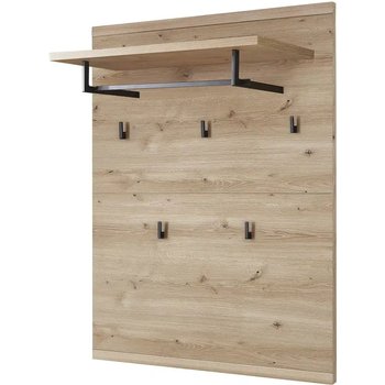 uno Garderobenpaneel Bari ¦ holzfarben ¦ Massivholz,Holzwerkstoff ¦ Maße (cm): B: 80 H: 128 T: 30.0 Garderoben &amp; Kleiderstangen
