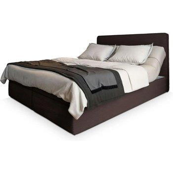 MASSENO Boxbett mit Bettkasten Astor ¦ braun ¦ Maße (cm): B: 140 H: 98 Betten