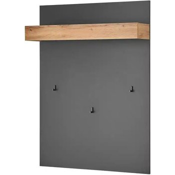 Garderobenpaneel ¦ grau ¦ Holzwerkstoff ¦ Maße (cm): B: 100 H: 135 Garderoben &amp; Kleiderstangen