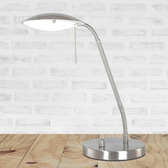 LED-Schreibtischleuchte Eloi, dimmbar, stahl