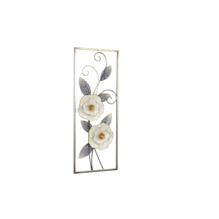 Mid.you Wanddeko, Grau, Silber, Metall, 29x74x6 cm, Dek