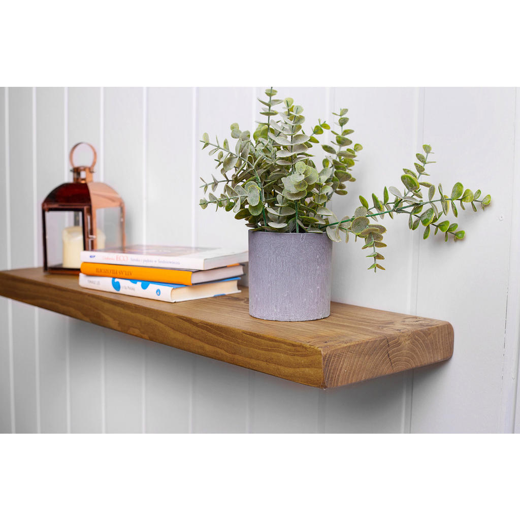 Moon Tree Wandregal, Braun, Holz, 120x4.4x22 cm, Wohnzi