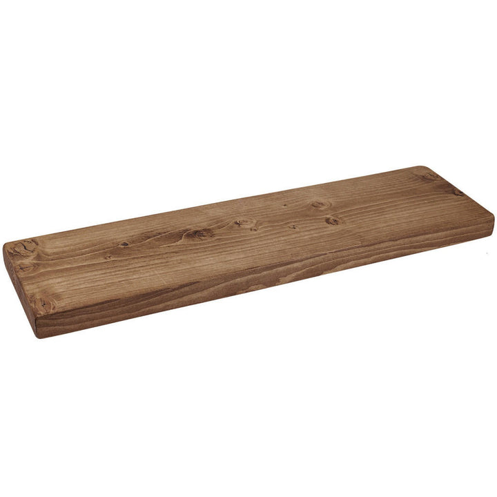 Moon Tree Wandregal, Rotbraun, Holz, 130x3.8x30 cm, Woh