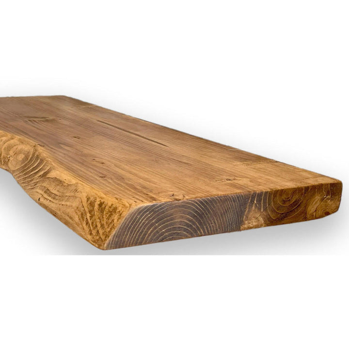 Moon Tree Wandregal, Dunkelbraun, Holz, 180x3.8x30 cm,