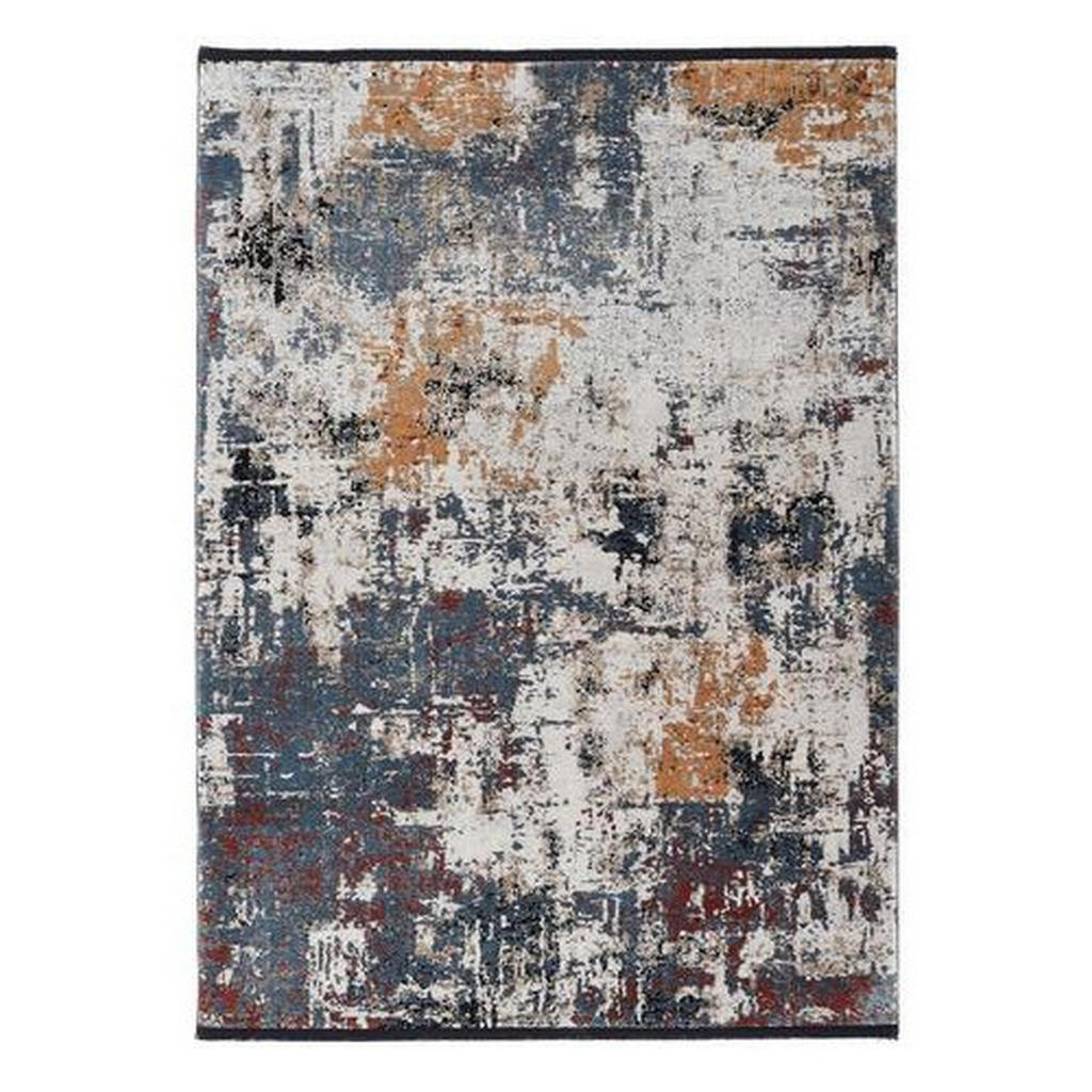 Dieter Knoll Webteppich Caen, Mehrfarbig, Textil, recht