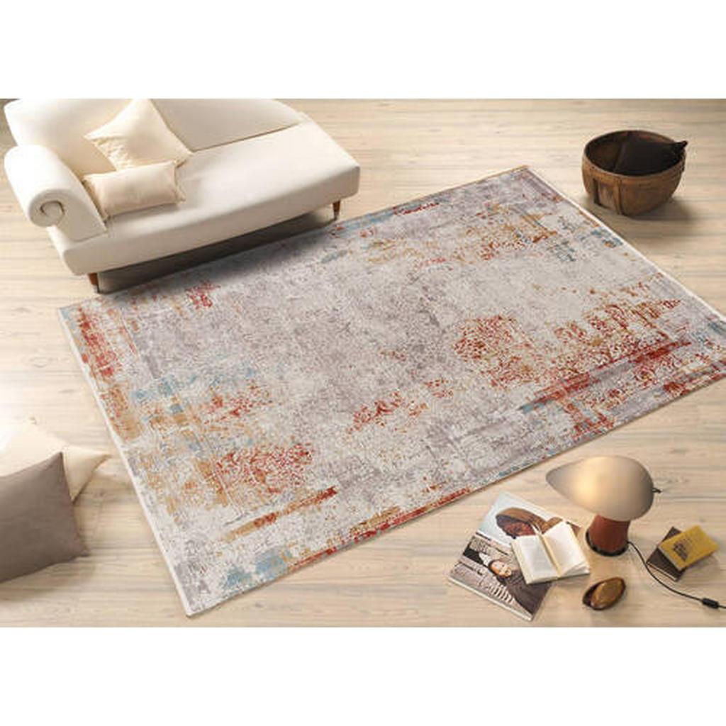 Musterring Webteppich Opera, Mehrfarbig, Textil, Abstra